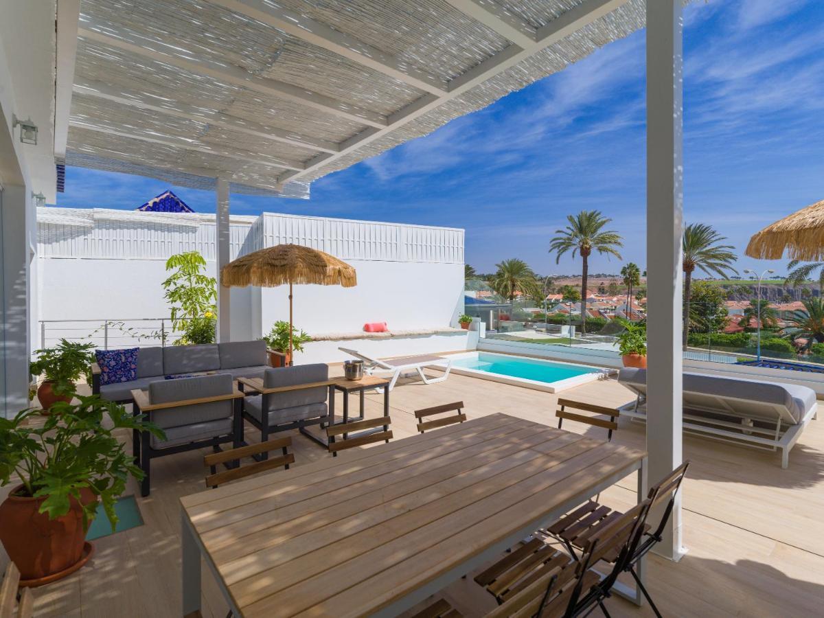 Pasitoblanco Porto Mare 44 Seaview Private Heated Pool Hébergement de vacances Pasito Blanco